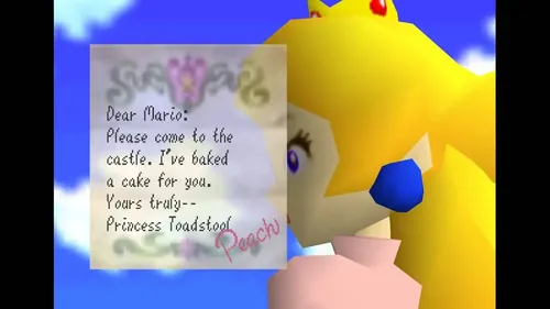 超级马里奥中的桃子公主角色