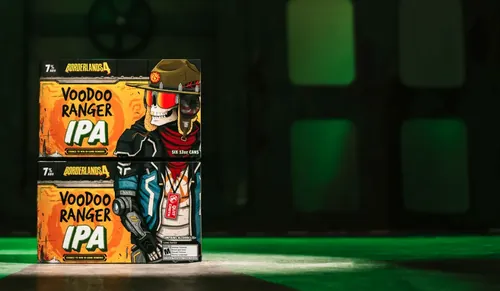 Voodoo Ranger x Borderlands 4合作限量版啤酒瓶图片