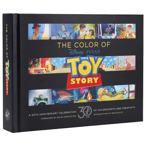 《玩具总动员：色彩的30年》纪念硬壳书封面