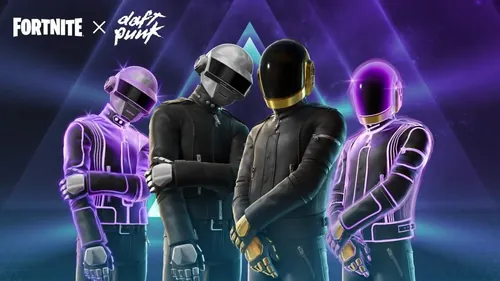 Fortnite与Daft Punk合作的神秘巨型金字塔