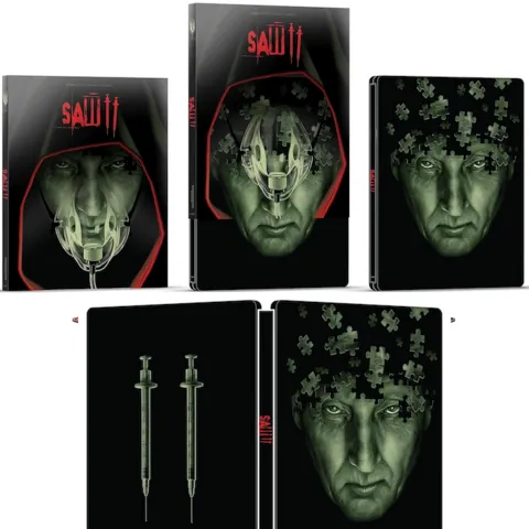 《电锯惊魂》限量版钢盒套装海报