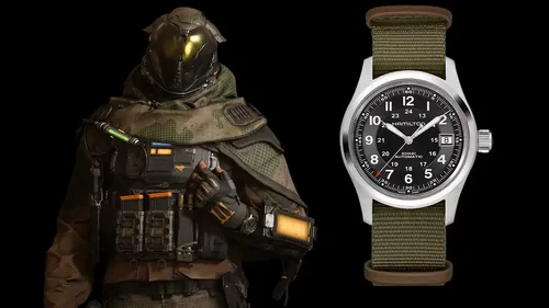 Hamilton与使命召唤合作特别版手表