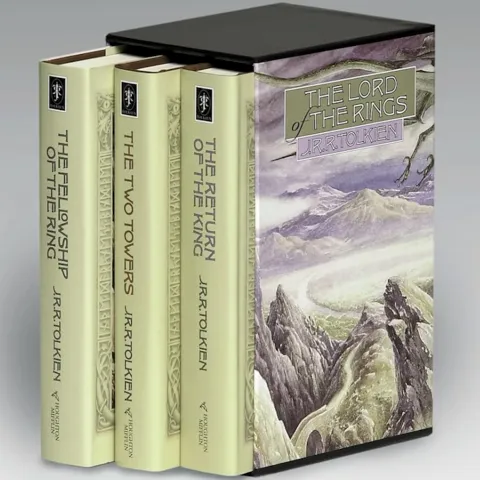 魔戒1988年精装套装封面艺术图