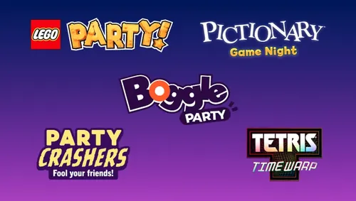 Netflix新游戏界面及多款派对游戏展示