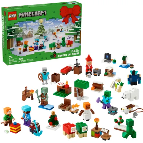 2025乐高圣诞倒数日历展示