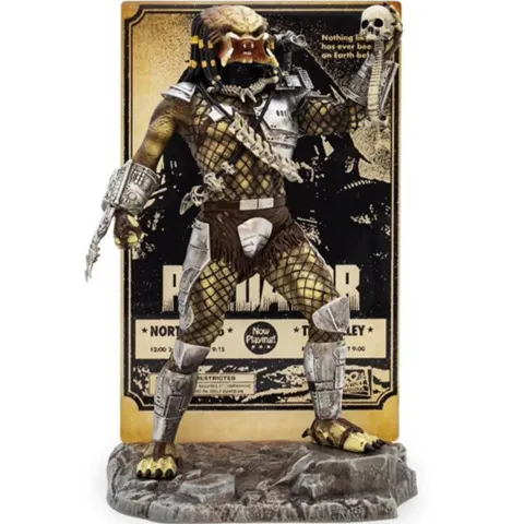 《铁血战士》猎人雕像与《异形》异形雕像