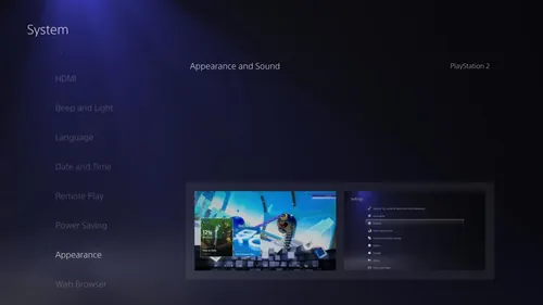 PS5怀旧主题界面