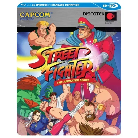 街头霸王动画系列蓝光封面